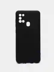 Черный чехол для Samsung A02S, A21S, A12, A50, A01core, A10, A52, M31S, A11/M11, A41, A32 бархат