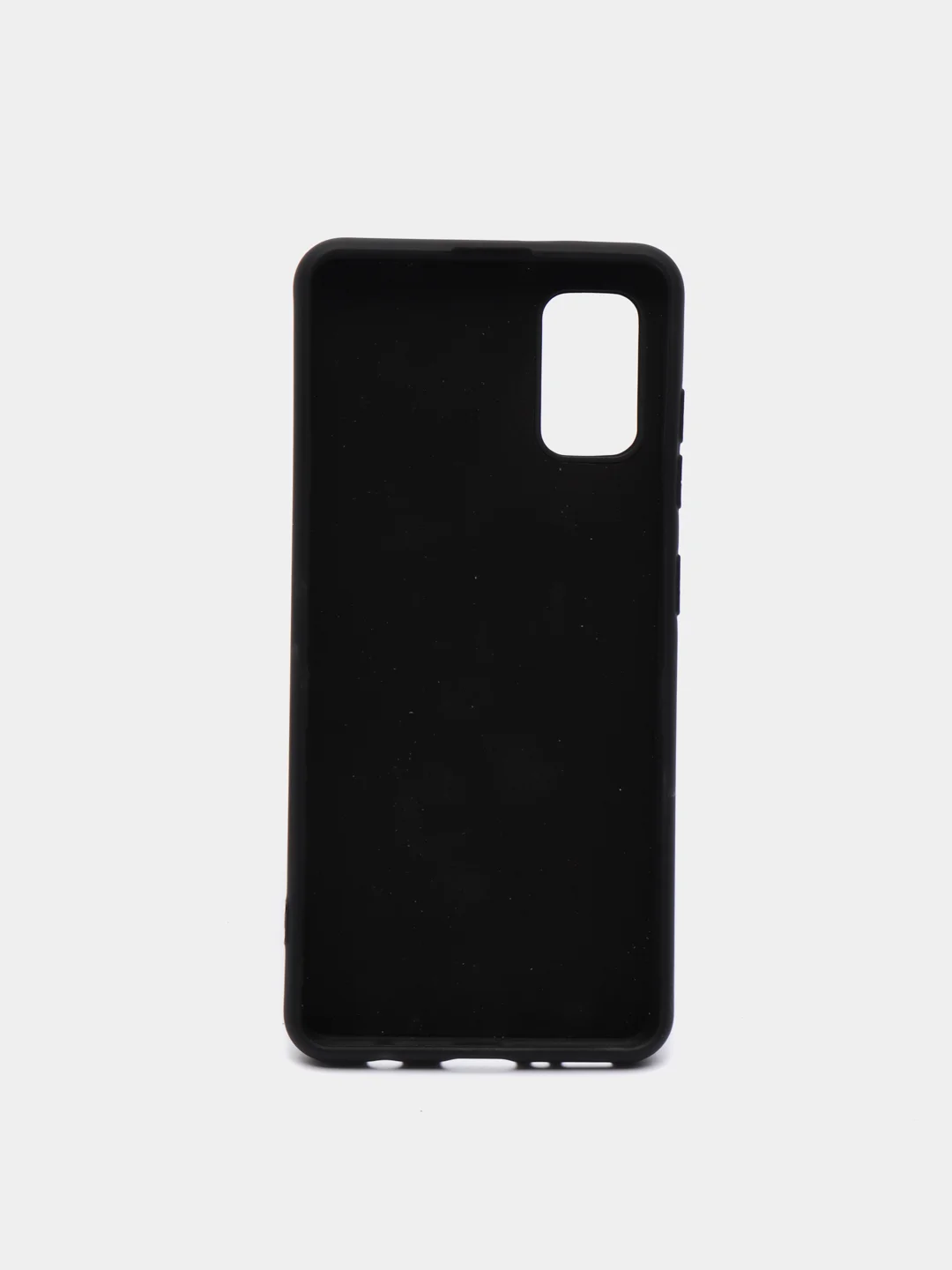 Черный чехол для Samsung A02S, A21S, A12, A50, A01core, A10, A52, M31S, A11/M11, A41, A32 бархат