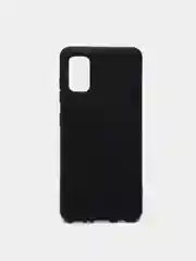 Черный чехол для Samsung A02S, A21S, A12, A50, A01core, A10, A52, M31S, A11/M11, A41, A32 бархат