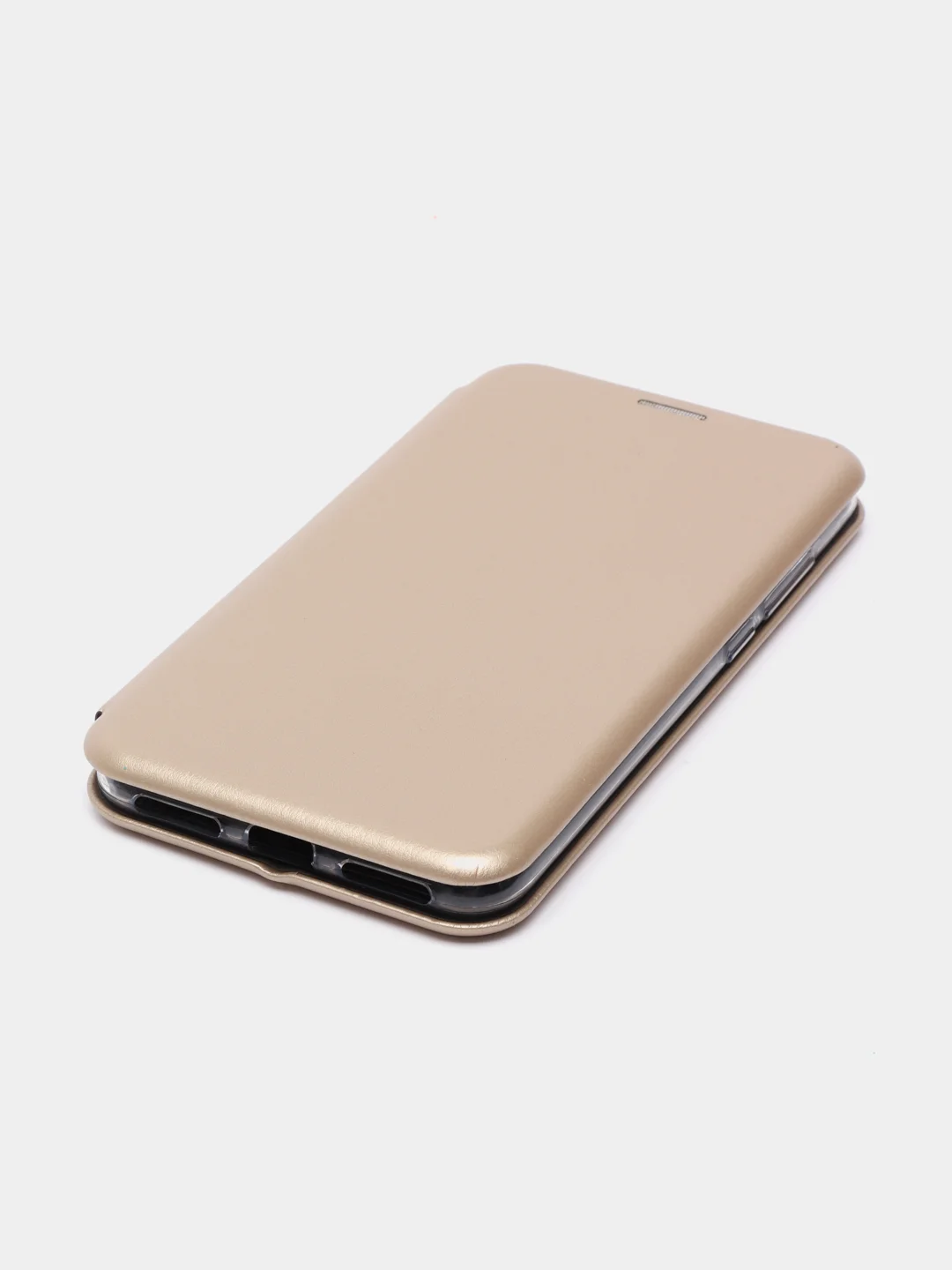 Золотой чехол книжка Xiaomi Redmi Note 6 Pro (Сяоми Редми Нот 6 Про)