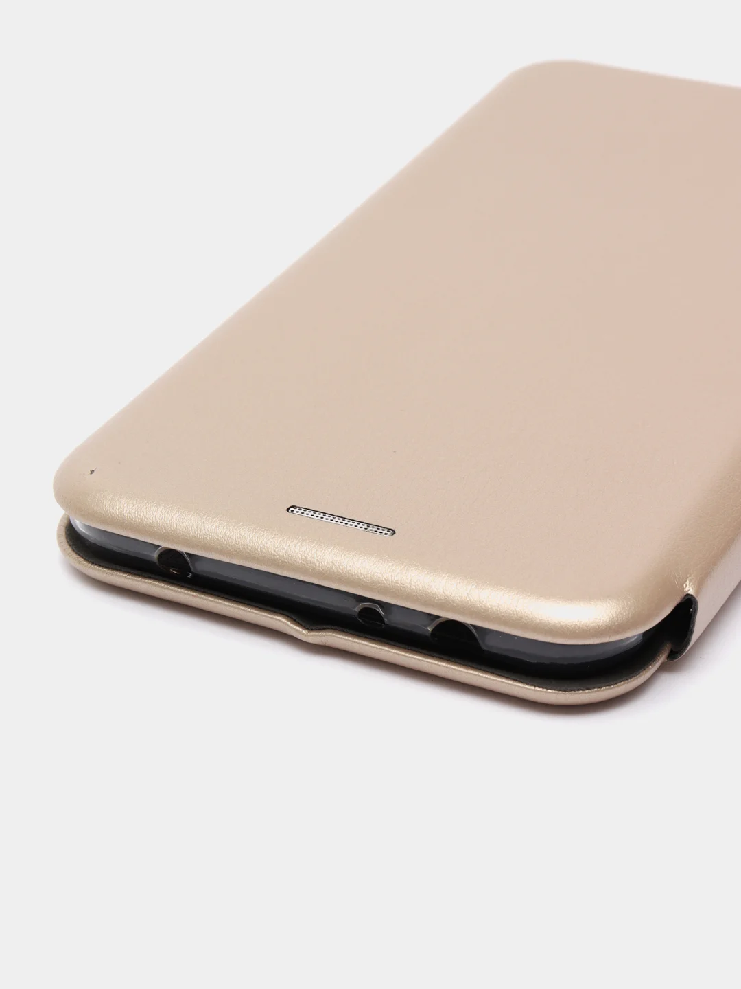 Золотой чехол книжка Xiaomi Redmi Note 6 Pro (Сяоми Редми Нот 6 Про)
