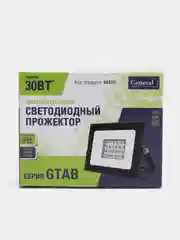 Прожектор модель 30 Вт светодиодный черный GENERAL