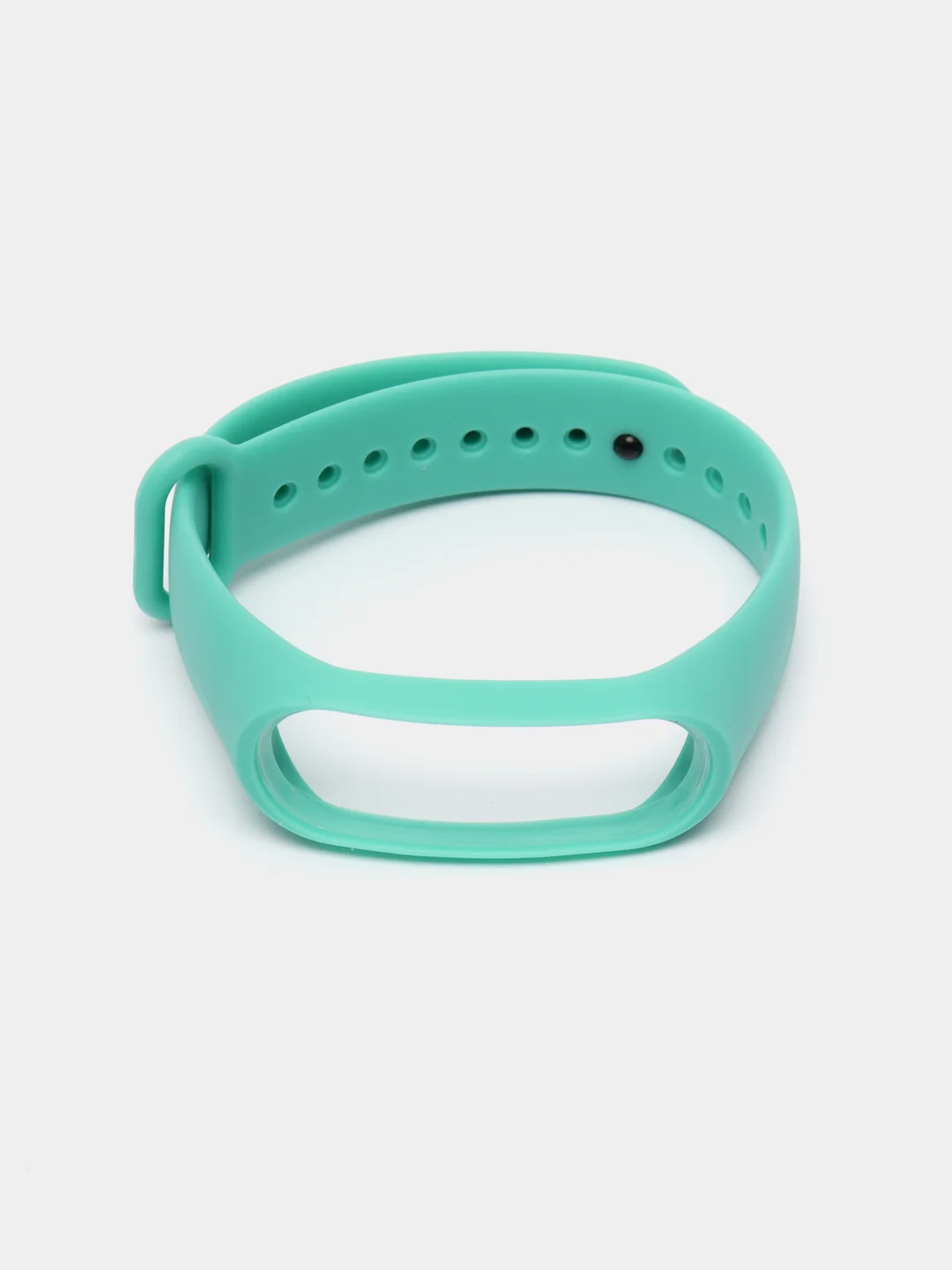 Бирюзовый ремешок силиконовый для фитнес браслета Xiaomi Mi Band 3, Mi Band 4 (Ми Банд 3, Ми Банд 4)