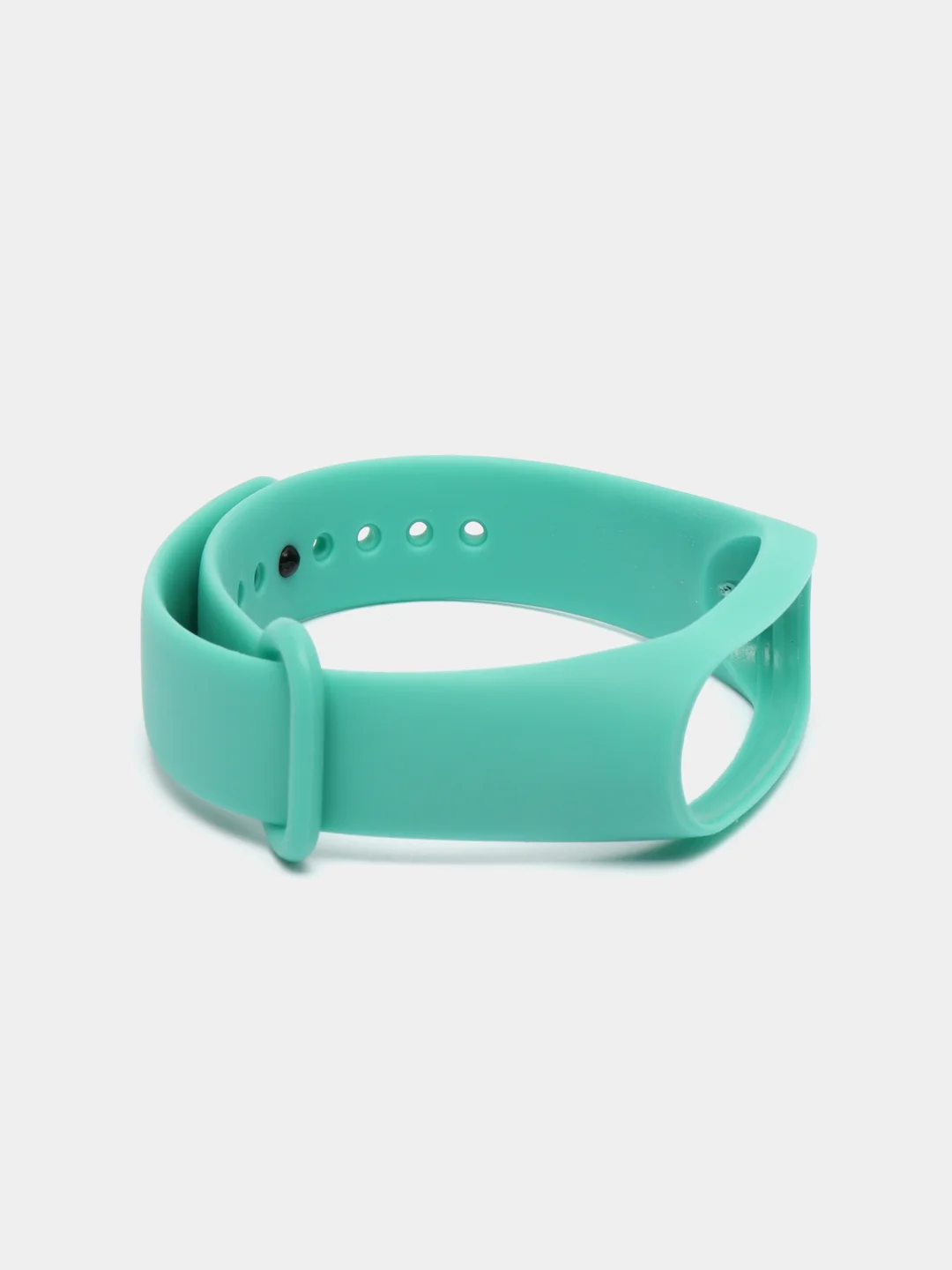 Бирюзовый ремешок силиконовый для фитнес браслета Xiaomi Mi Band 3, Mi Band 4 (Ми Банд 3, Ми Банд 4)