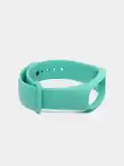 Бирюзовый ремешок силиконовый для фитнес браслета Xiaomi Mi Band 3, Mi Band 4 (Ми Банд 3, Ми Банд 4)