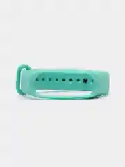 Бирюзовый ремешок силиконовый для фитнес браслета Xiaomi Mi Band 3, Mi Band 4 (Ми Банд 3, Ми Банд 4)