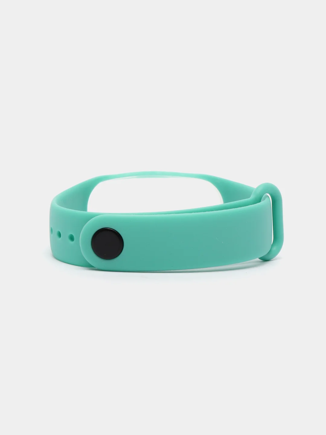 Бирюзовый ремешок силиконовый для фитнес браслета Xiaomi Mi Band 3, Mi Band 4 (Ми Банд 3, Ми Банд 4)