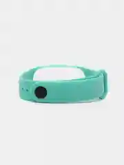 Бирюзовый ремешок силиконовый для фитнес браслета Xiaomi Mi Band 3, Mi Band 4 (Ми Банд 3, Ми Банд 4)