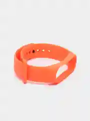 Оранжевый ремешок силиконовый для фитнес браслета Xiaomi Mi Band 3, Mi Band 4 (Ми Банд 3, Ми Банд 4)
