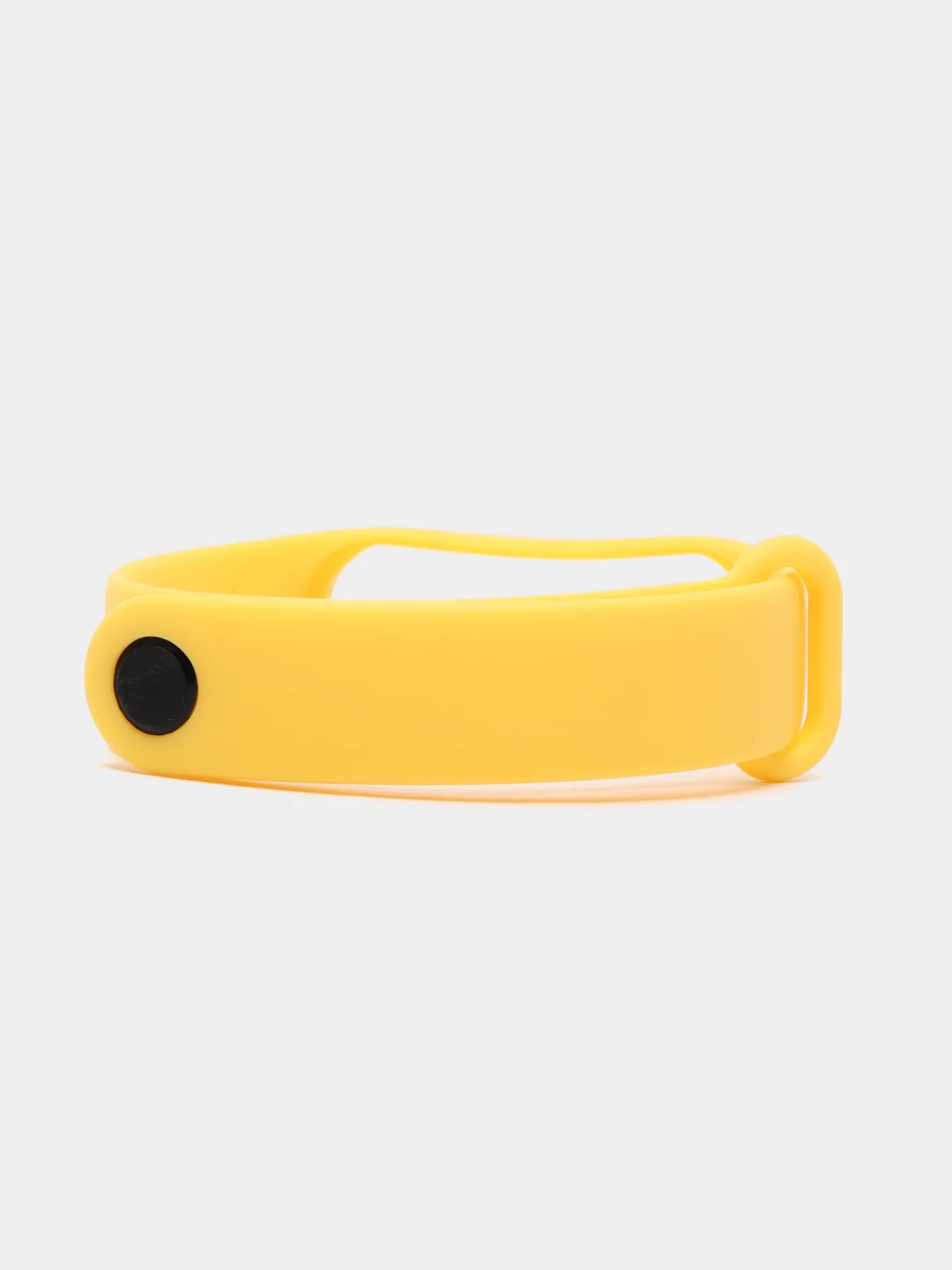 Желтый ремешок силиконовый для фитнес браслета Xiaomi Mi Band 3, Mi Band 4 (Ми Банд 3, Ми Банд 4)