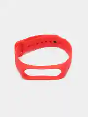 Красный ремешок силиконовый для фитнес браслета Xiaomi Mi Band 3, Mi Band 4 (Ми Банд 3, Ми Банд 4)