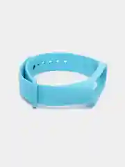 Голубой ремешок силиконовый для фитнес браслета Xiaomi Mi Band 3, Mi Band 4 (Ми Банд 3, Ми Банд 4)