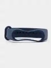 Синий ремешок силиконовый для фитнес браслета Xiaomi Mi Band 3, Mi Band 4 (Ми Банд 3, Ми Банд 4)