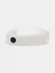 Белый ремешок силиконовый для фитнес браслета Xiaomi Mi Band 3, Mi Band 4 (Ми Банд 3, Ми Банд 4)