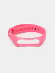 Тёмно-розовый ремешок силиконовый для фитнес браслета Xiaomi Mi Band 3, Mi Band 4 (Ми Банд 3, Ми Банд 4)