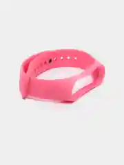 Тёмно-розовый ремешок силиконовый для фитнес браслета Xiaomi Mi Band 3, Mi Band 4 (Ми Банд 3, Ми Банд 4)