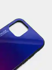 Фуксия чехол для iPhone 11 Pro, из закалённого стекла, 7 цветов