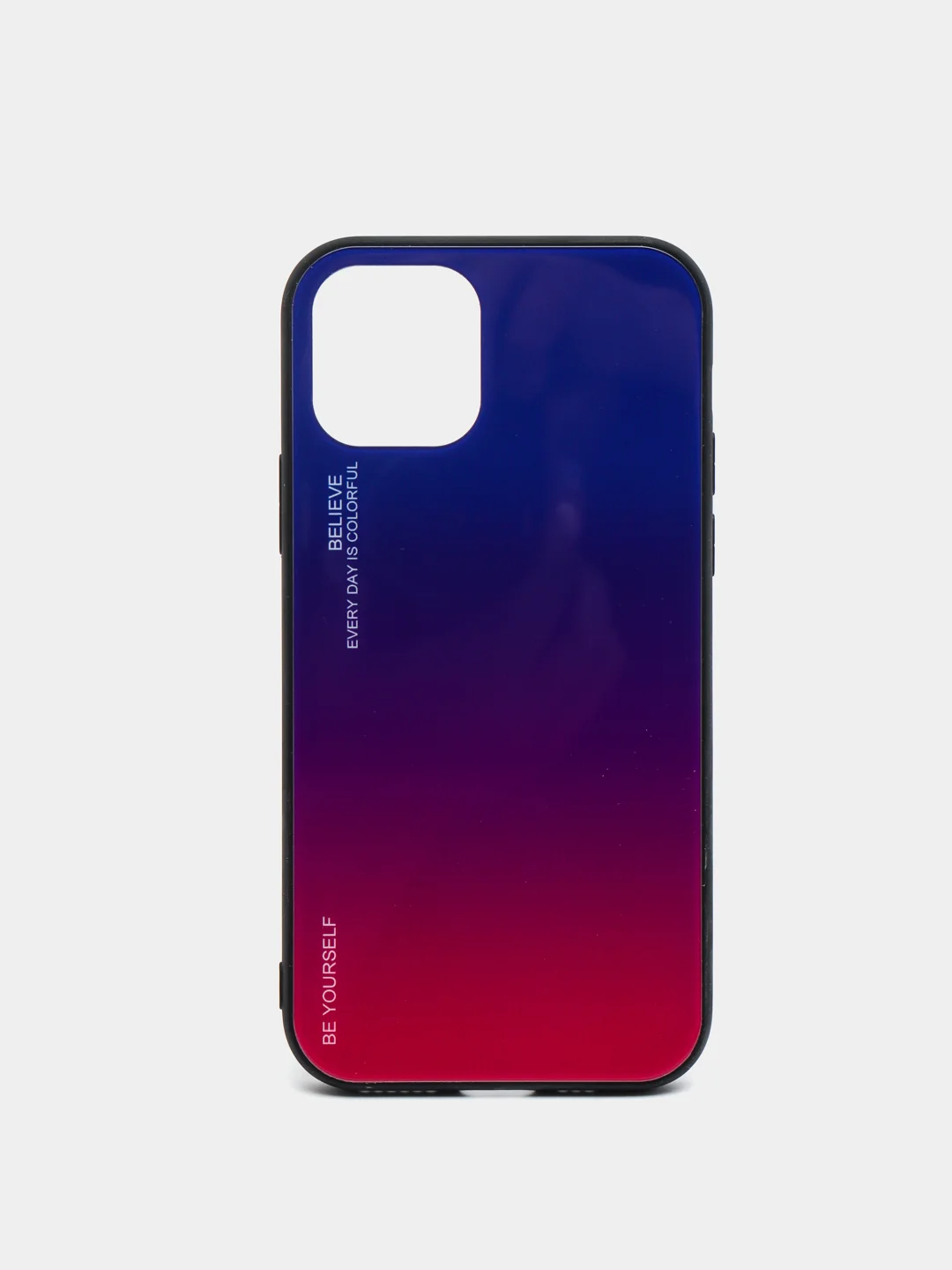 Фуксия чехол для iPhone 11 Pro, из закалённого стекла, 7 цветов