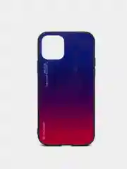 Фуксия чехол для iPhone 11 Pro, из закалённого стекла, 7 цветов