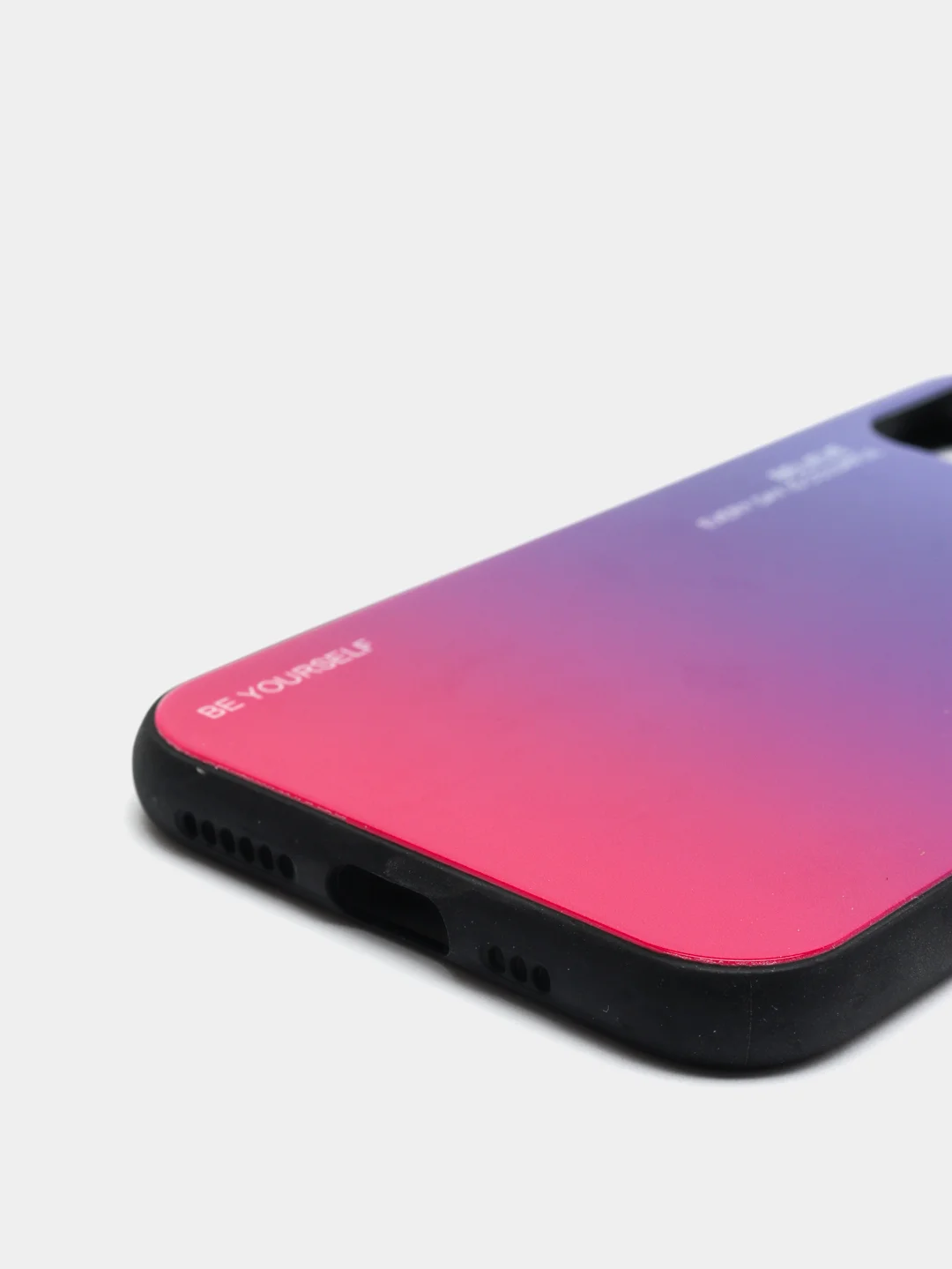 Фуксия чехол для iPhone 11 Pro, из закалённого стекла, 7 цветов