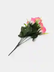 Розовый цветы искусственные "роза"