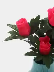 Бордовый искусственные цветы