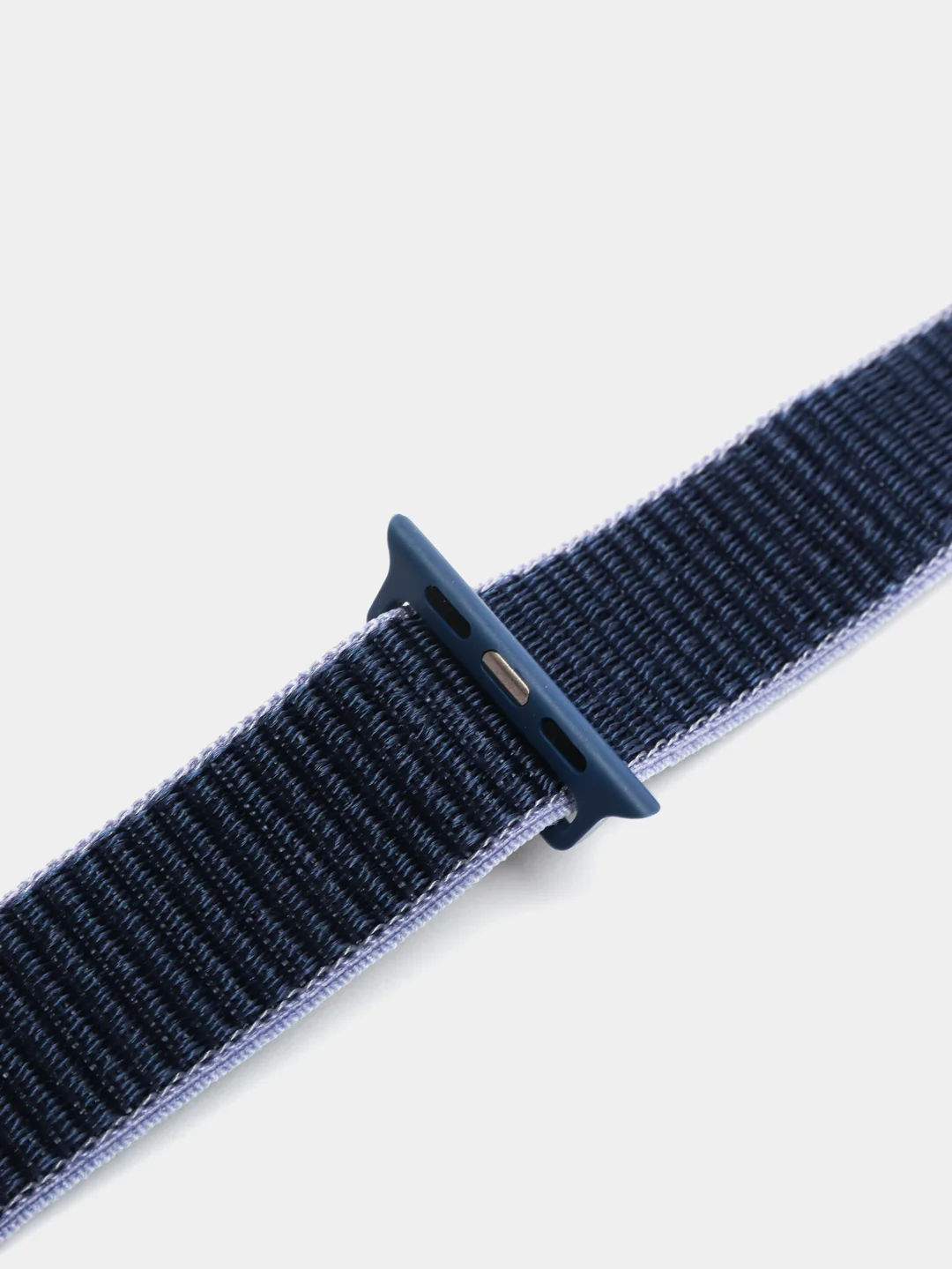 Темно-синий нейлоновый ремешок на липучке для Apple Watch