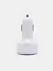 Белый автомобильное зарядное устройство, 4 порта USB