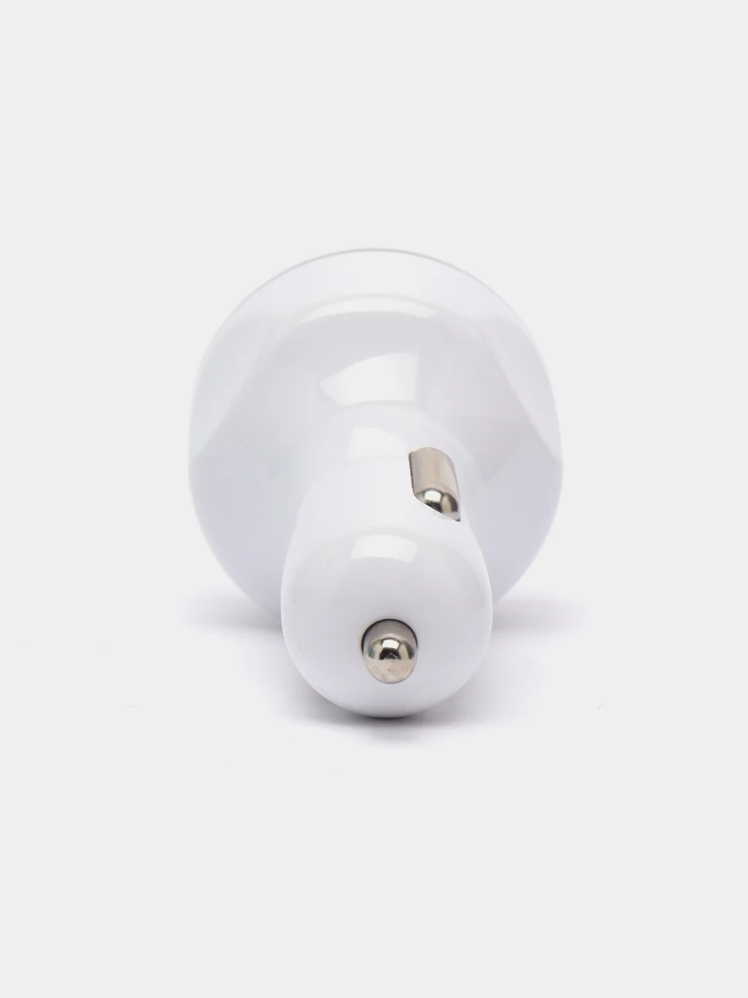 Белый автомобильное зарядное устройство, 4 порта USB