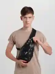 Сумка мужская, сумка с USB, барсетка