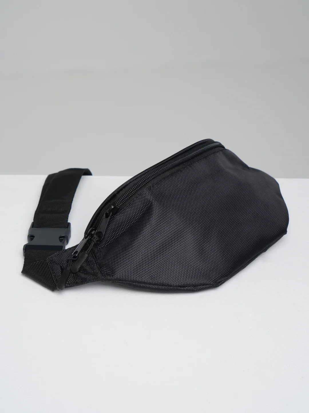 Красный сумка Поясная Kleymo Bananka Slim pattern, черная