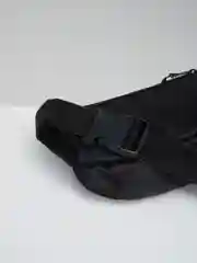Черный сумка поясная Kleymo Bananka Wide pattern, черная