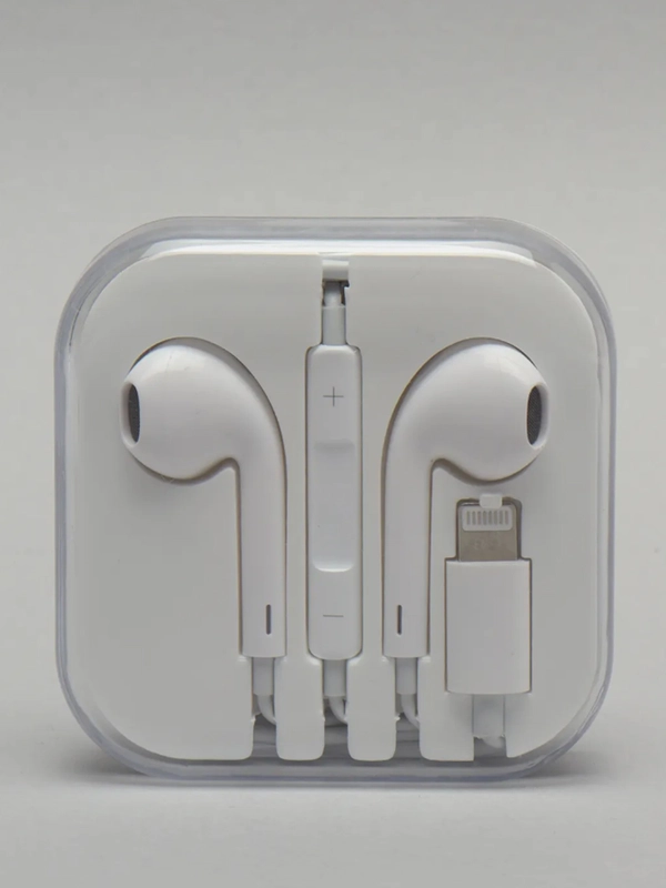 Наушники для iPhone 7, 8, X, 11, 12 с Bluetooth  Lightning/наушники для айфона/наушники