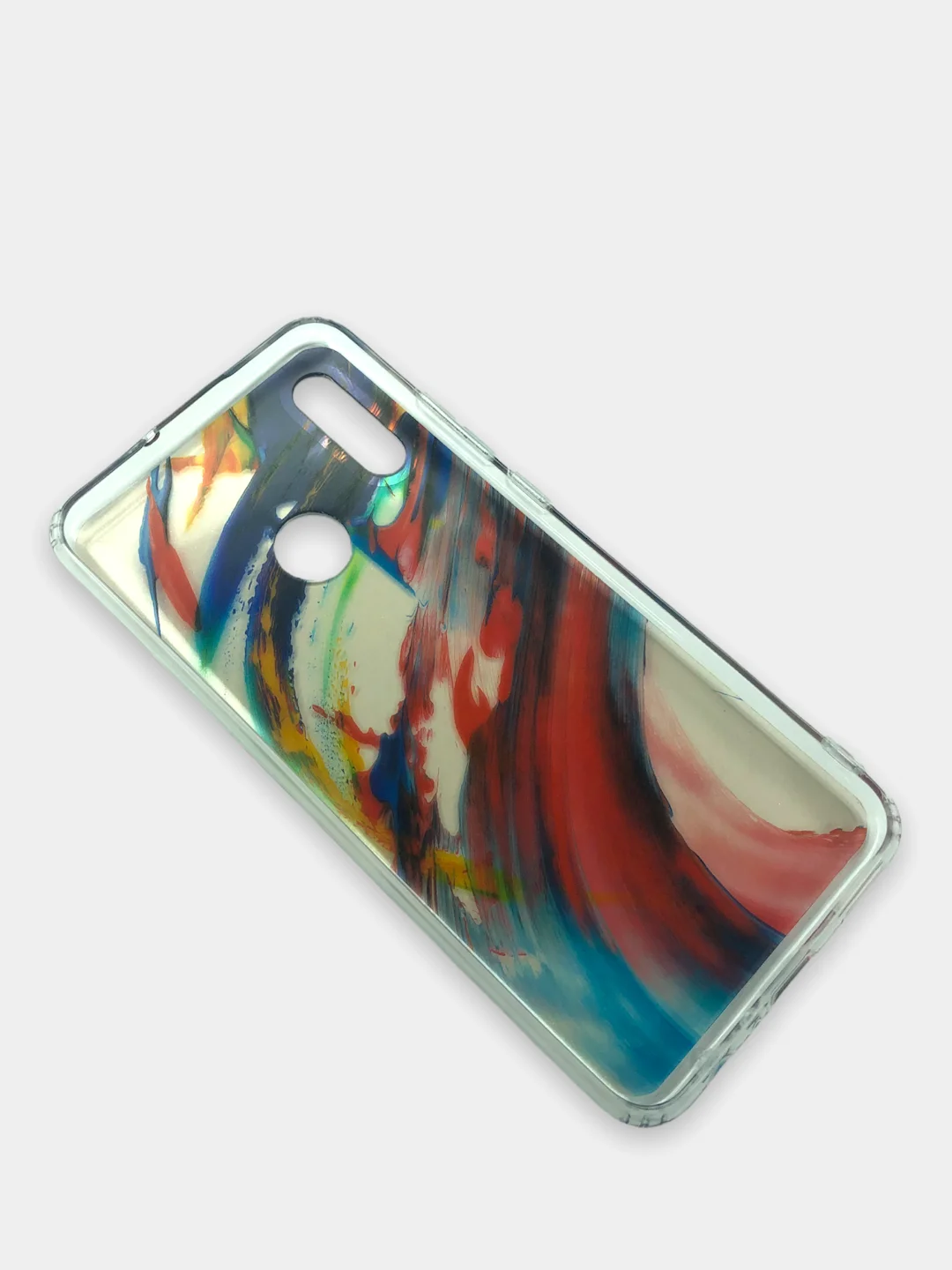 Аметистовый чехол Huawei P Smart 2019 / Honor 10 Lite, Хонор 10 Лайт, твердый, прозрачный, с рисунком