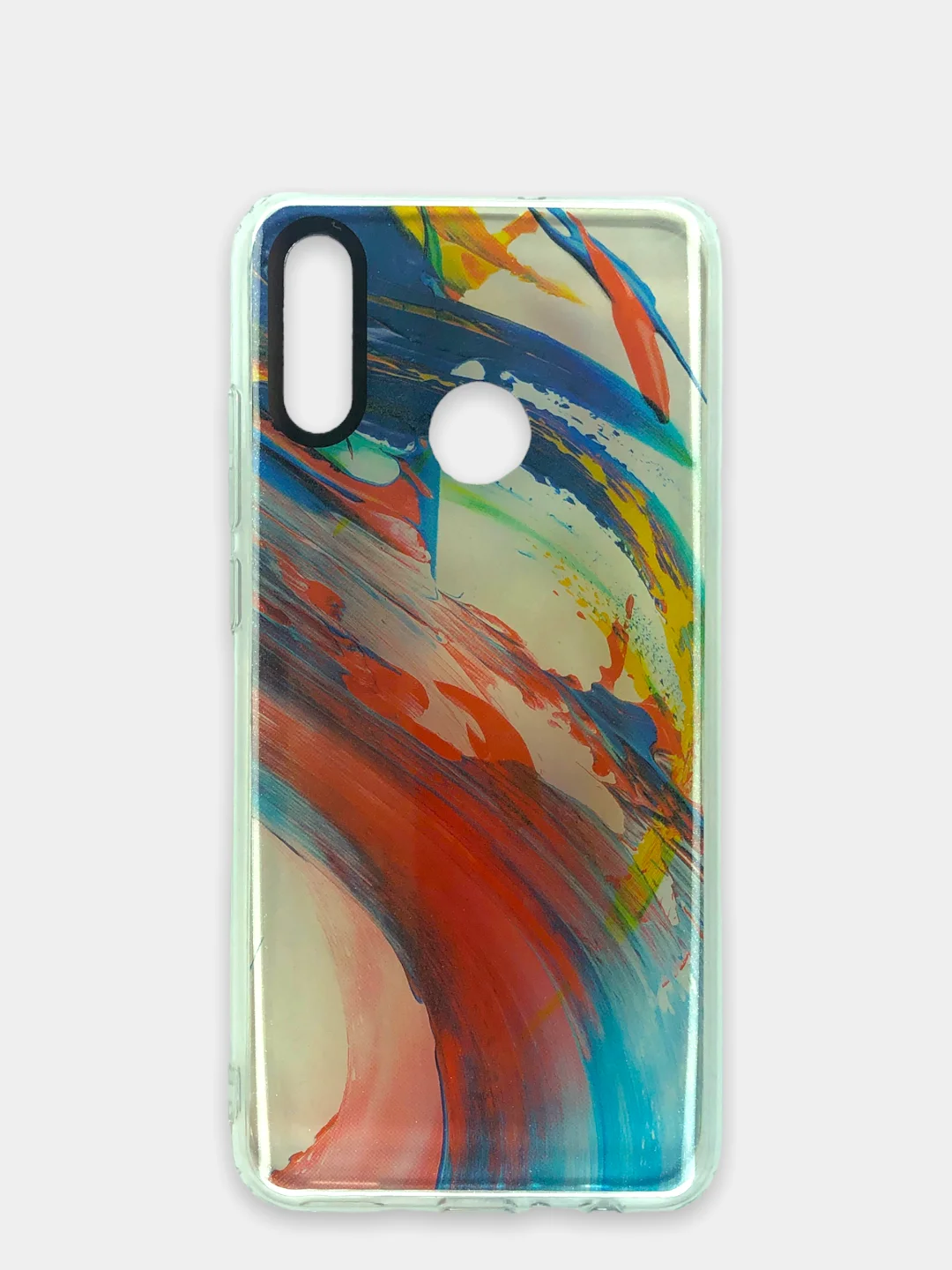 Аметистовый чехол Huawei P Smart 2019 / Honor 10 Lite, Хонор 10 Лайт, твердый, прозрачный, с рисунком