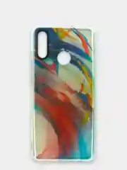 Аметистовый чехол Huawei P Smart 2019 / Honor 10 Lite, Хонор 10 Лайт, твердый, прозрачный, с рисунком