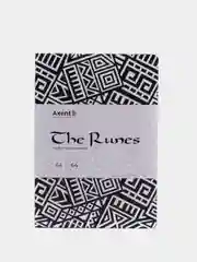 Блокнот двусторонний The Runes, А5, 128 листов (64 в точку и 64 без линовки),бумага 80г/м2