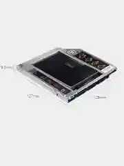 Адаптер для SSD, HDD 2,5" в разъем DVD привода Алюминий