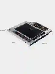 Адаптер для SSD, HDD 2,5" в разъем DVD привода Алюминий