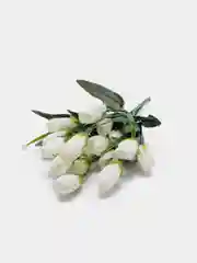 Белый цветы искусственные