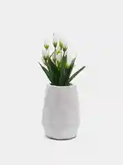 Белый цветы искусственные