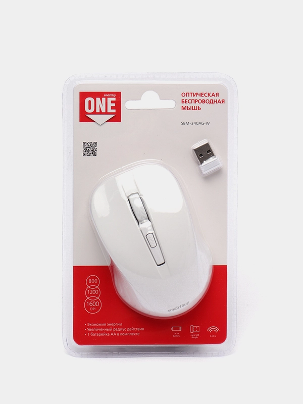Мышь компьютерная Smartbuy ONE, беспроводная