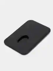 Черный чехол-бумажник из эко-кожи с поддержкой MagSafe для телефона