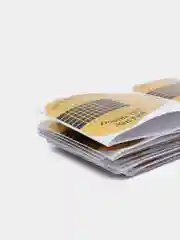 Золотой формы для наращивания ногтей, широкие и узкие 50, 100 штук