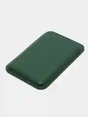 Тёмно-зелёный чехол-бумажник из эко-кожи с поддержкой MagSafe для телефона