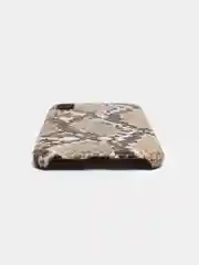Коричневый чехол под кожу змеи для iPhone 7/8 / iPhone X