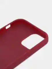 Багровый чехол на айфон / iPhone 12 / iPhone 12 Pro / iPhone 12 Pro Max / iPhone 12 mini