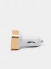 Золотой автомобильное зарядное устройство 2 USB, 2 юсб