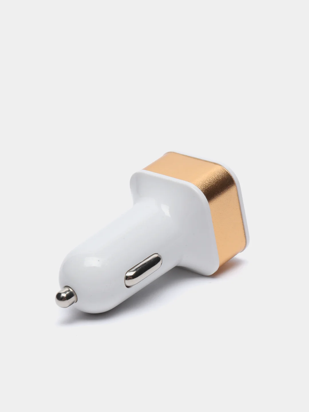 Золотой автомобильное зарядное устройство 2 USB, 2 юсб