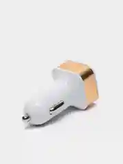 Золотой автомобильное зарядное устройство 2 USB, 2 юсб